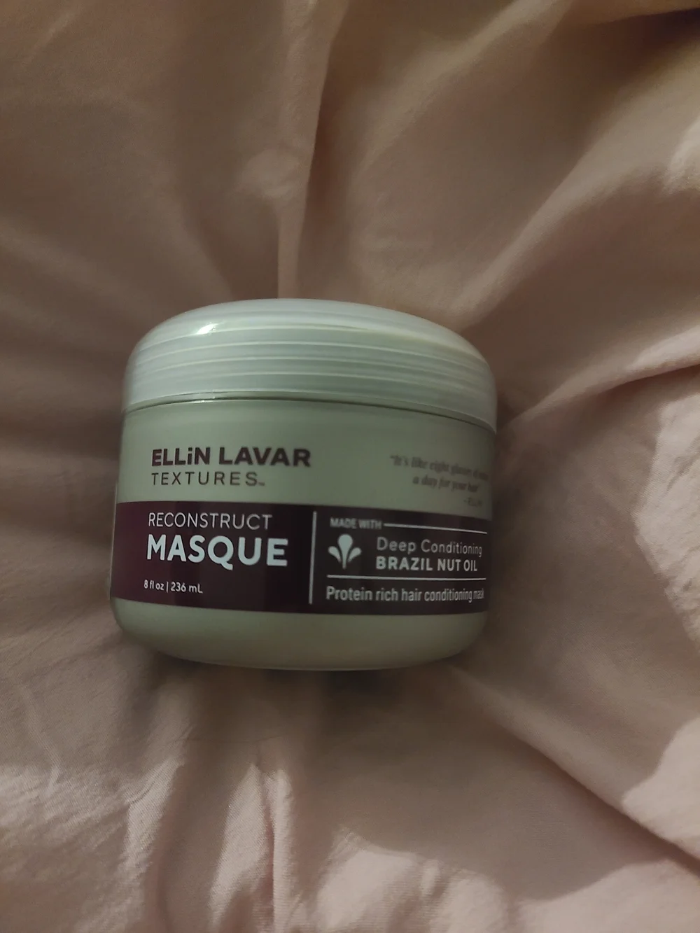 Ellin Lavar Textures Reconstruct Masque Deep Condition Brazil Nut Hair Mask